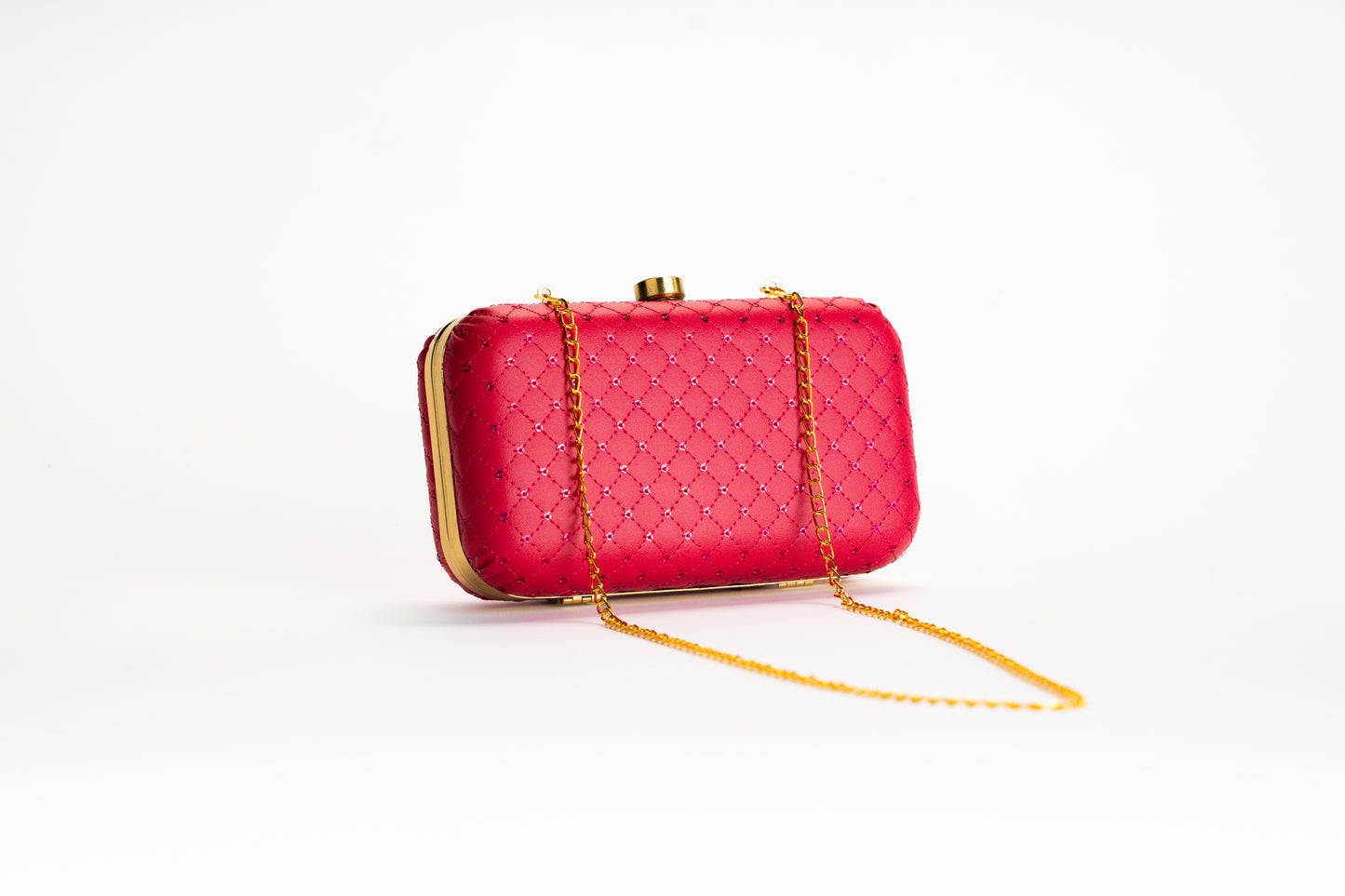 Ruby Blush Clutch