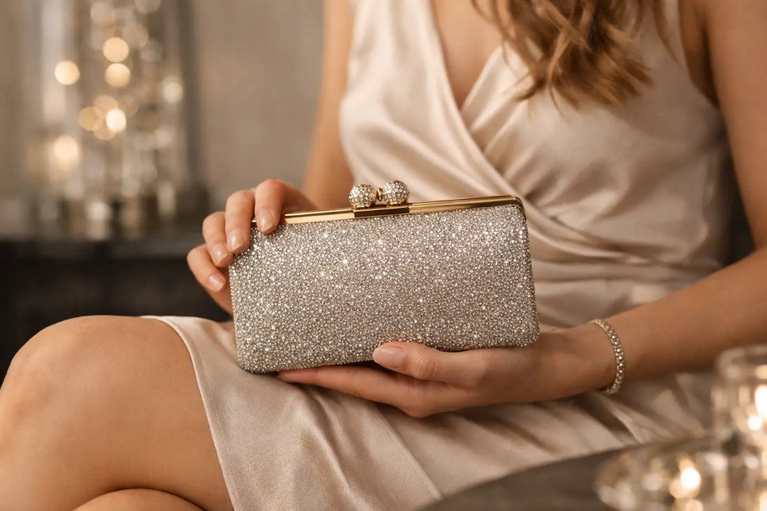 Glitter clutch dames voor elke feestlook