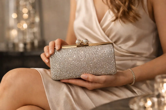 Glitter clutch dames voor elke feestlook