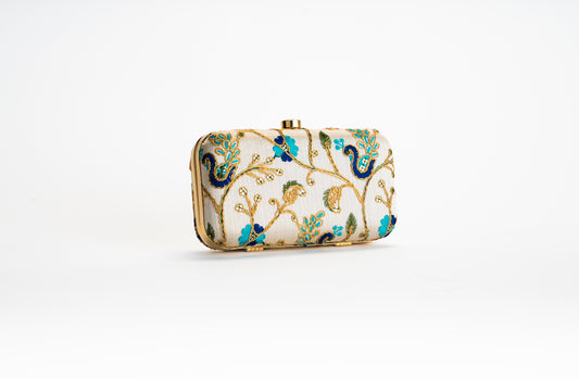 Royal Peacock Clutch