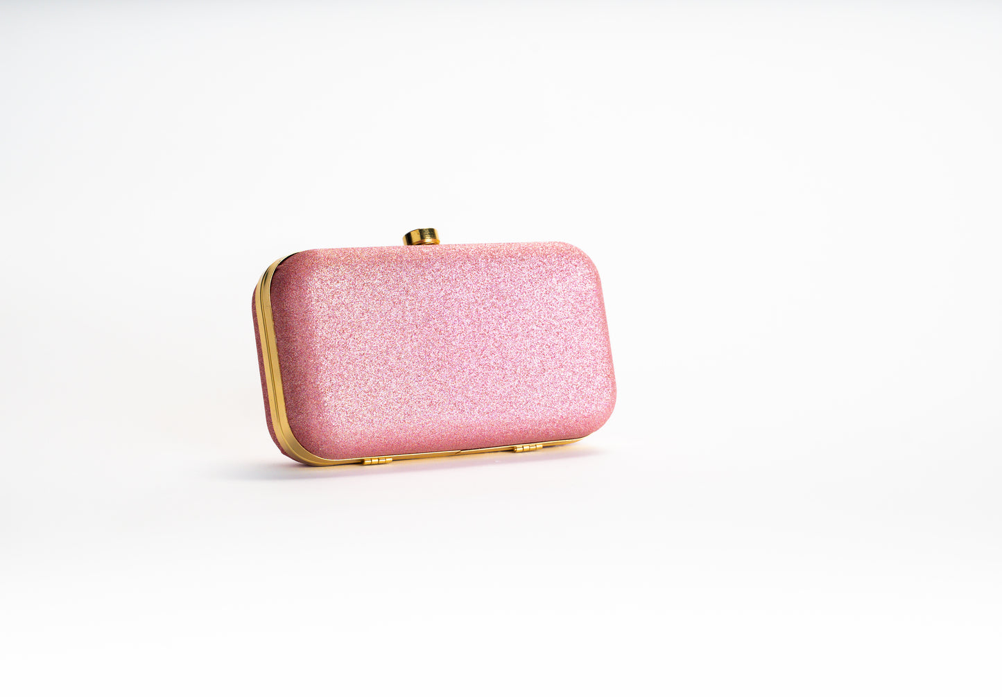 Roze Glitter Clutch
