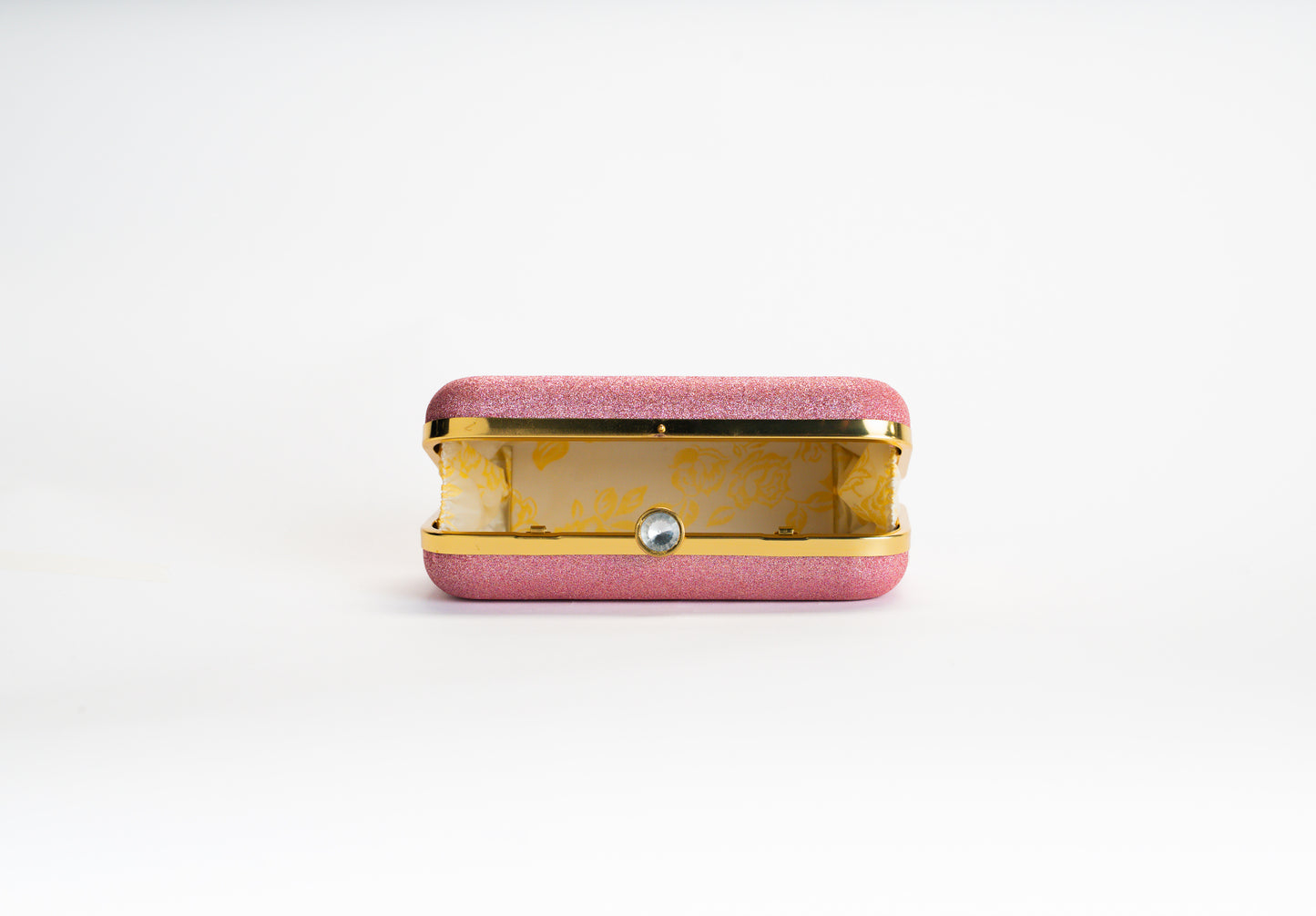 Roze Glitter Clutch