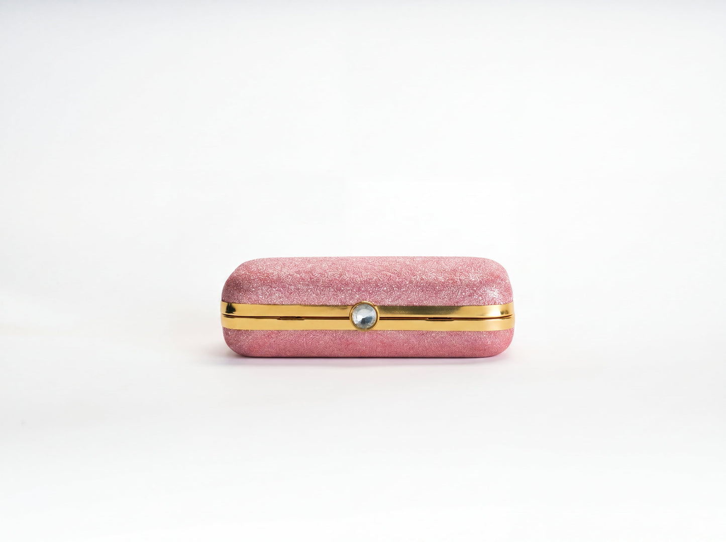 Roze Glitter Clutch