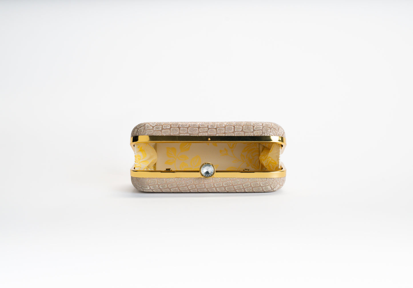 Champagne Croco Clutch
