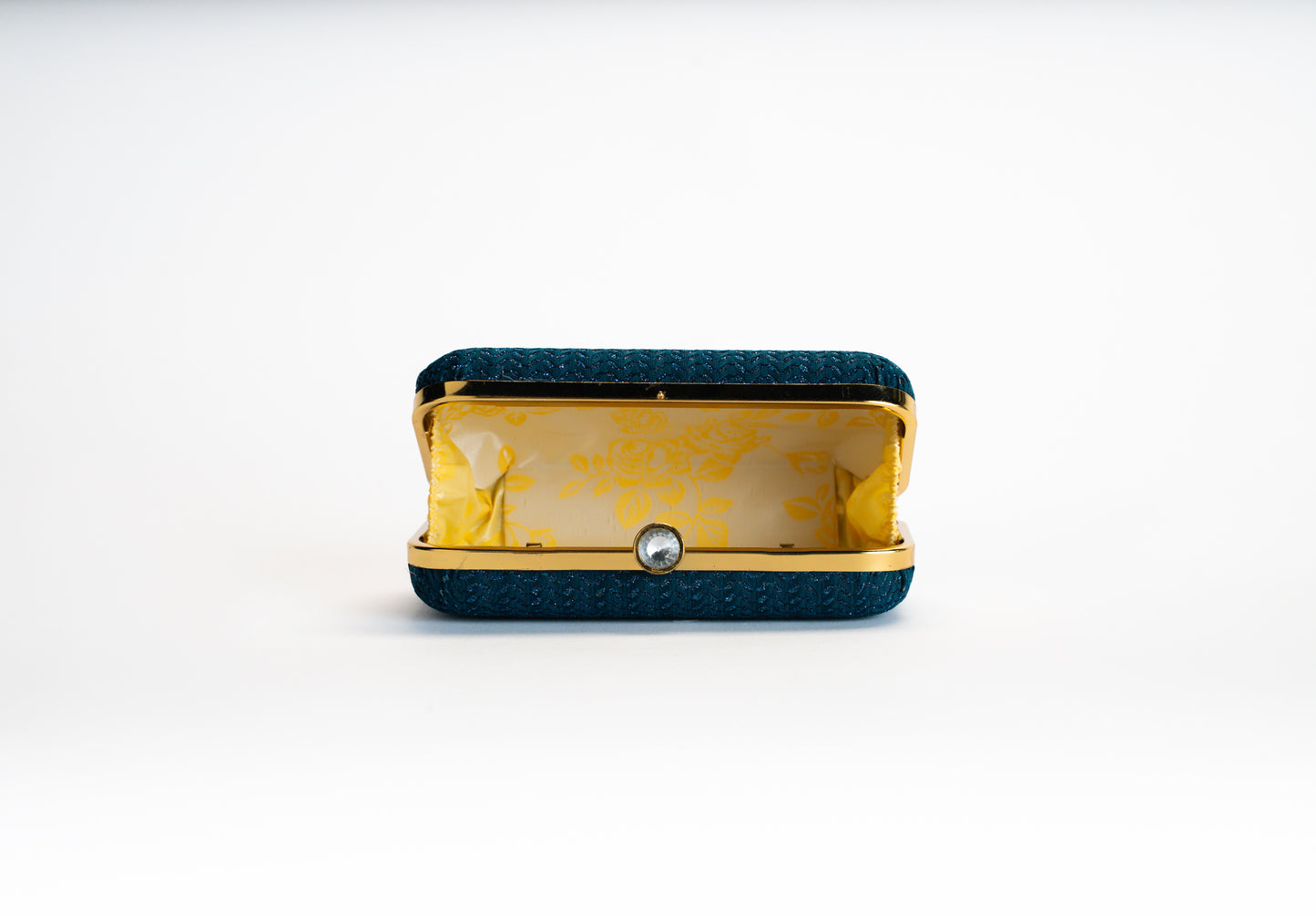 Blauwe Wave Clutch