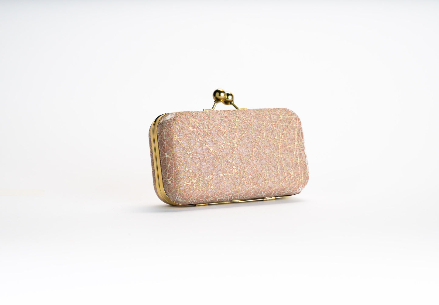 Rosé Glow Clutch