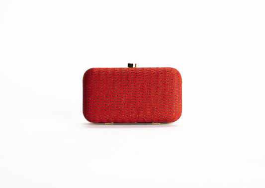 Ruby Wave Clutch