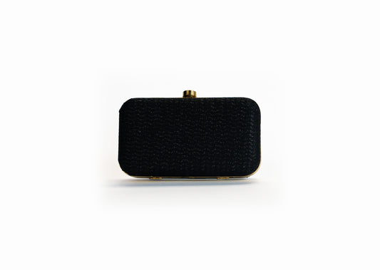 Zwarte Wave clutch