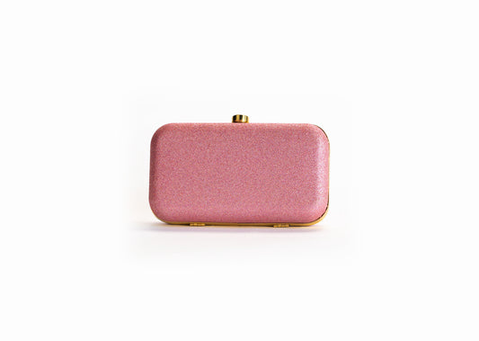 Roze Glitter Clutch