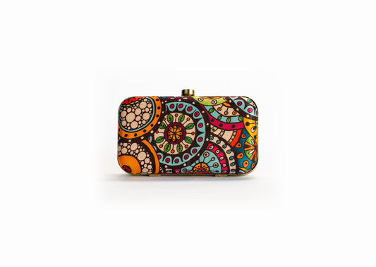 Mandala Glow Clutch
