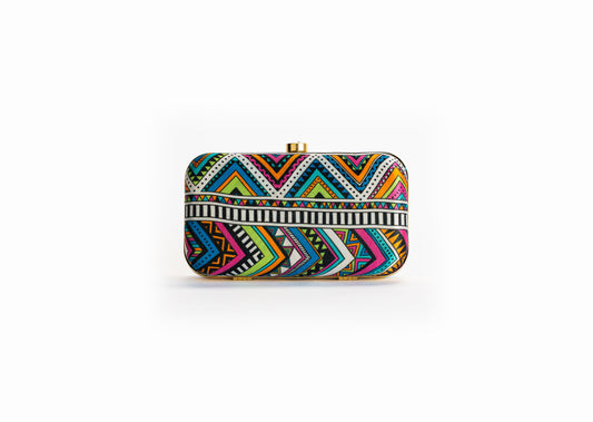 Aztec Color Clutch