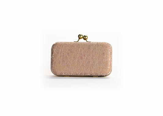 Rosé Glow Clutch
