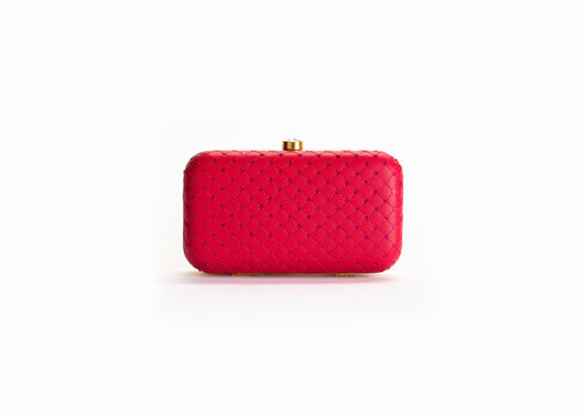 Ruby Blush Clutch